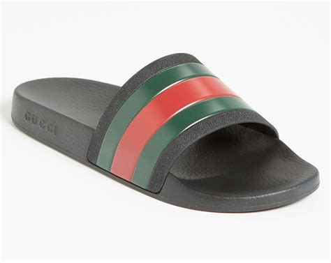 gucci pursuit slide sandal replica|Gucci slides counterfeit.